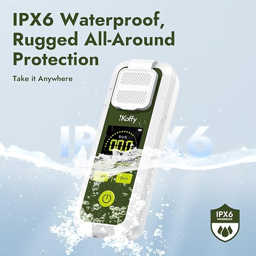 AI Digital Brix Refractometer with ATC, APP Sync & AI Analysis, 0-55% Range, ±0.1% Accuracy, Waterproof & Rechargeable, for Fruits, Vegetables, Juices & Beverages