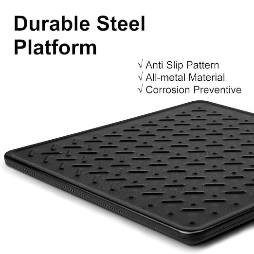 Fuzion Shipping Scale, 440LB x 10g High Accuracy Digital Postal Scale | Durable Alloy Steel Platform, Heavy Duty Scale for Packages, Luggage, Large Floor Scale Battery and AC Adapter Included