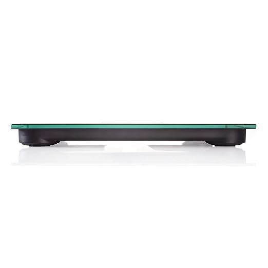 Talking Scales - Big Numbers and Clear Loud Voice Announcement of Weight (Black)