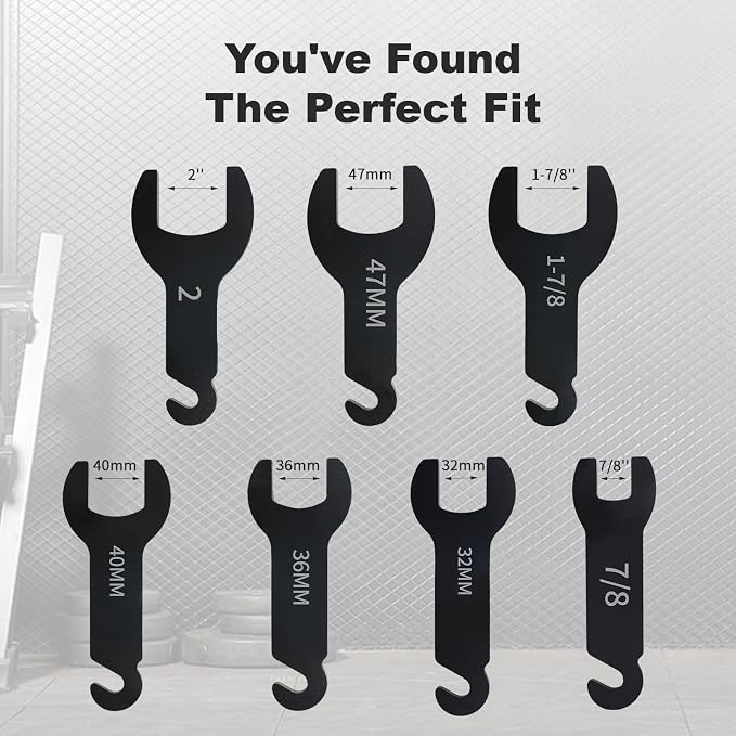 Pneumatic Fan Clutch Wrench Kit – 8PCS Pneumatic Fan Clutch Wrench, Compatible with Ford, GM, Chrysler, Jeep – Durable Steel with Storage Case, Includes Gloves