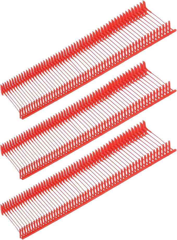 uxcell 5000pcs Standard Tagging Gun Fasteners 15mm Tagging Barbs Pins PP Plastic Tag for Price Tagging Gun, Clothing Tags Gun Attachments for Clothes Bag Fabric, Red