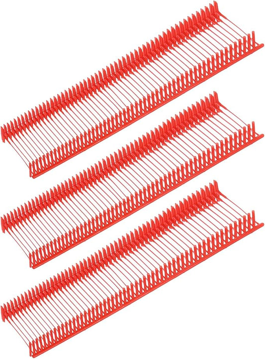uxcell 5000pcs Standard Tagging Gun Fasteners 15mm Tagging Barbs Pins PP Plastic Tag for Price Tagging Gun, Clothing Tags Gun Attachments for Clothes Bag Fabric, Red