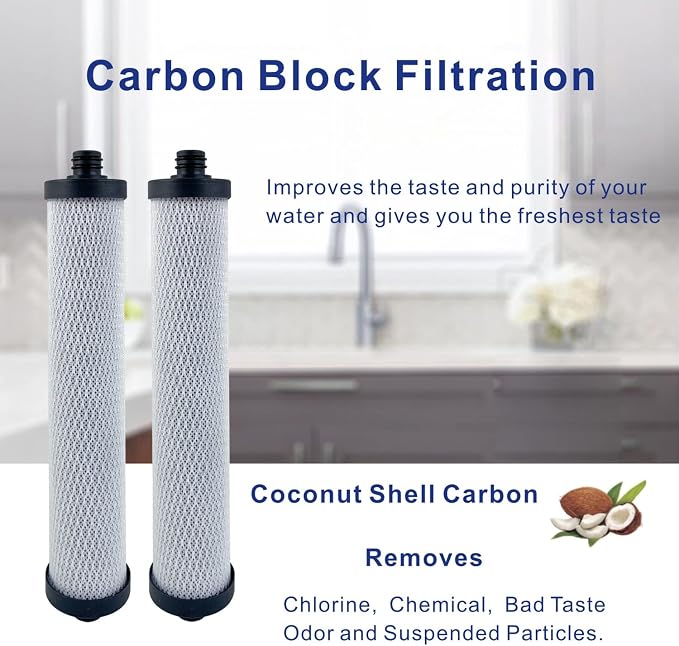 Replacement Filter Set With Membrane 33001056 75 GPD compatible for Hydrotech Reverse Osmosis System