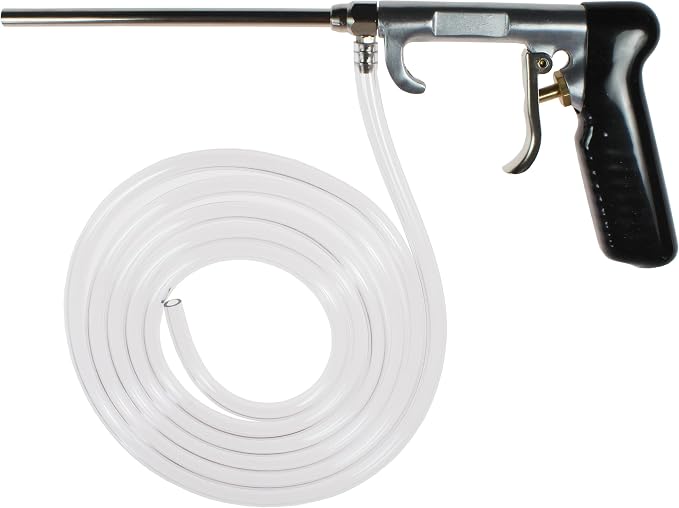 Coilhose Pneumatics 702 700 Series Blow Gun with Siphon Tip Silver 1/4" NPT Female 1