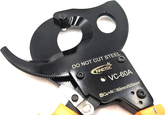 Ratchet Cable Cutters,Aluminum Copper Wire Cutters for Cutting Electrical Wire as Ratcheting Wire Cut Hand Tool(500mm2)