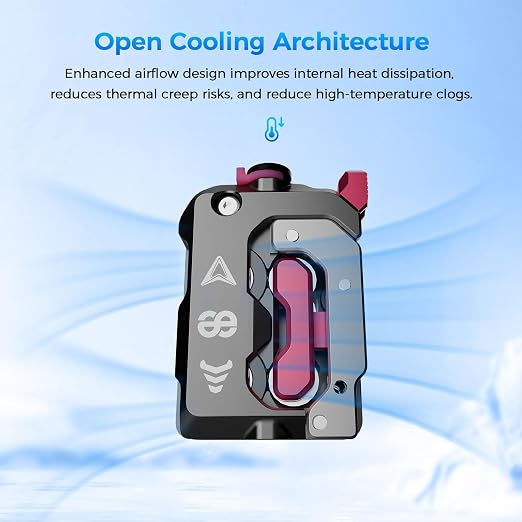 Creality DXC Extruder, K1 SE/K1C/K1/K1 Max Upgrade Extruder Kit with Smart Filament Break Detection, K1 Series Dual Gear Feeding Extrusion, Reducing Filament Wear Rate by 60%