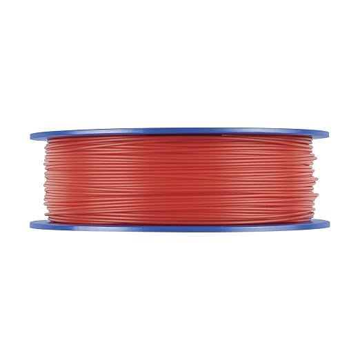 Dremel DigiLab PLA-RED-01 3D Printer Filament, 1.75 mm Diameter, 0.75 kg Spool Weight, Color Red, RFID Enabled, New Formula and 50 Percent More per Spool