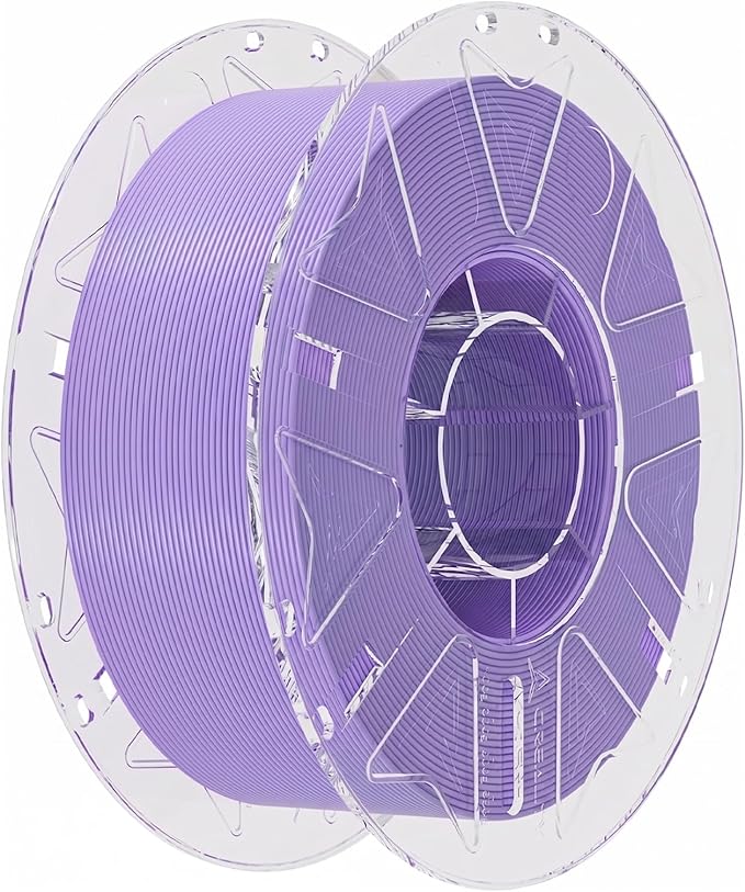 Creality PLA Filament 1.75mm for K2 Plus Combo, RFID 3D Printer Filament PLA for High Speed 30-600mm/s, 1kg(2.2lbs)/Spool Hyper PLA Filament Support CFS, Fits for Most 3D Printers(Violet Tulip)