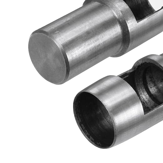HARFINGTON Hollow Punch for Leather 40mm Round Hole Punch Tool for Belt Puncher Carbon Steel Single Punch for Watch Belts Cut Leather Craft Rubber Paper Fabric Plastic Soft Material
