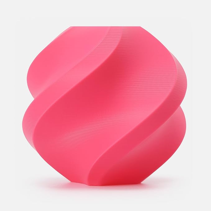 Bambu Lab PLA Matte 1.75mm 1kg 3D Printer Filament Hot Pink 10204 Refill
