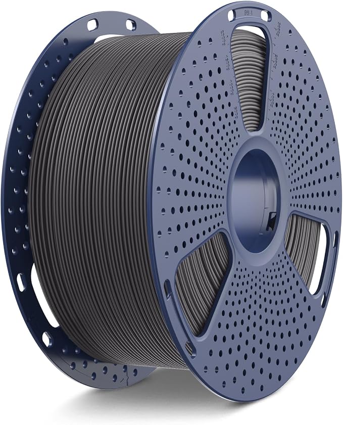 SUNLU Large Spool 3KG High Speed PETG 1.75mm, 3D Printer Filament PETG, Suitable for Printing Large 3D Models, Fit Most FDM Printers, Dimensional Accuracy +/- 0.02mm, 3kg Spool, (Grey)