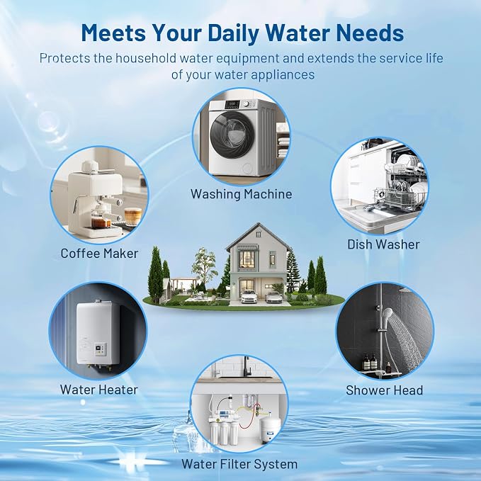 5 Micron 10" x 4.5" Whole House Carbon Block Water Filter Cartridge, 2 Pack | CTO Carbon Water Filter Replacement for FC15B, CTO10BB, EP-BB, EPM-BB, CTO-F10B-5, CB-45-1005, WFHDC8001