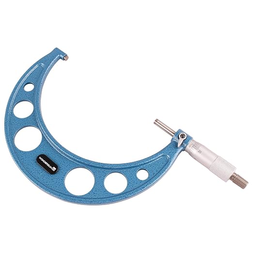 Outside Micrometer 5-6" Measuring Range,0.0001" Graduation for Machinists,Professional Precision Tool for Accurate Measurements