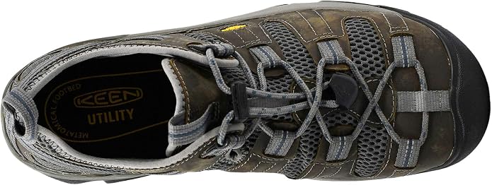 KEEN Utility Mens Atlanta Cool Low Height Breathable Steel Toe