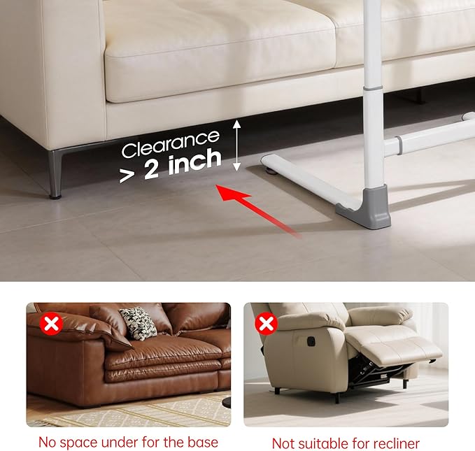 Couch Stand Assist Aid for Elderly, Help Get Up Out from Chairs for Seniors, Adjustable Height and Width