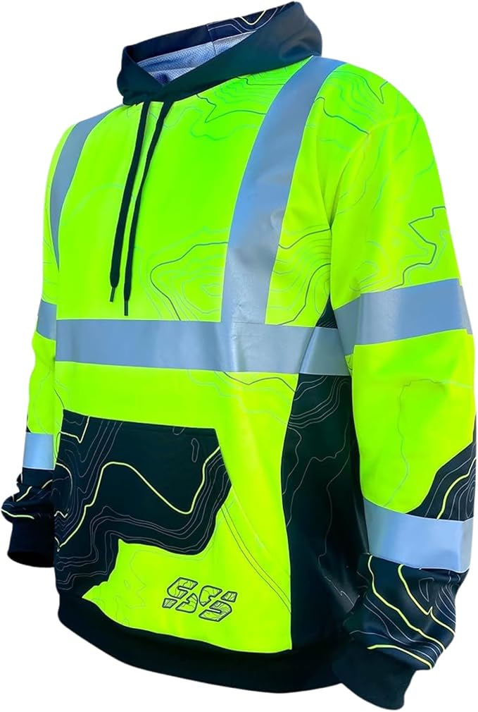 SafetyShirtz SS360 ANSI Class 3 Type R Graphic Hoodie