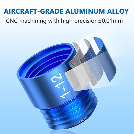 52PCS Thread Checker, Nut and Bolt Thread Checker, Thread Checker Kit in Standard and Metric (28 Standard & 24 Metric), Bolt Size Finder Checker Thread Gauge for Quickly Identify (52 Thread Checker)