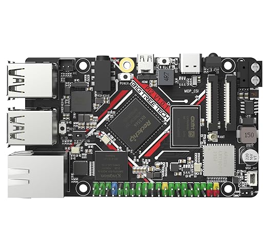 BIGTREETECH Pi 2 Control Board 2GB RAM Quad-Core Support DSI CSI WiFi, BTT Pi 2 Support Kraken Octopus/Pro/Max EZ SKR Series Control Board to Run Klipper VS Raspberry-Pi 4/3B for i3/CoreXY 3D Printer