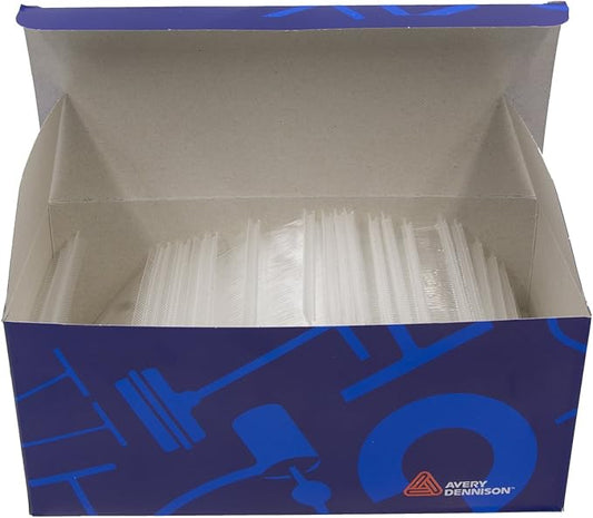 2½" Standard Plastic Tag Fasteners (08952-0) – for Industrial & Retail Tag Attaching – 2.5 Inch Natural Color Polypropylene (Plastic) Fasteners – Works with Swiftach & Other Tagging Tools