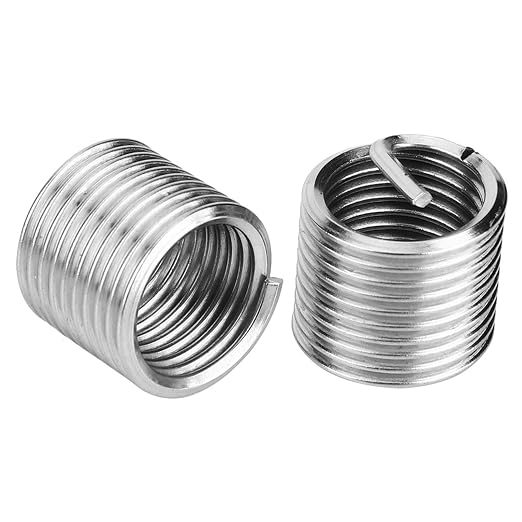 Thread Repair Kit M16x1.5mm, Stainless Steel, 11 Pieces, Including Hexagon Wrench, Tap, Drill, Breaker, 6 Threaded Inserts