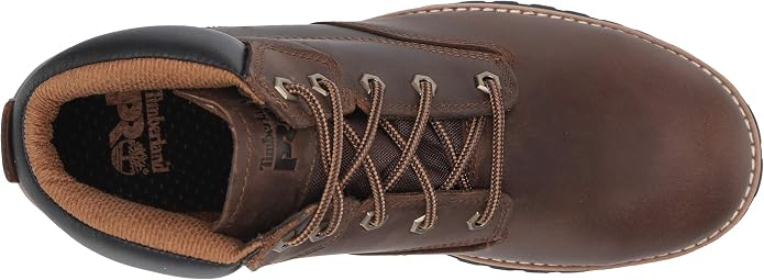 Timberland PRO Men's Gritstone 6" Steel Toe Industrial Boot, Brown, 10.5 M US