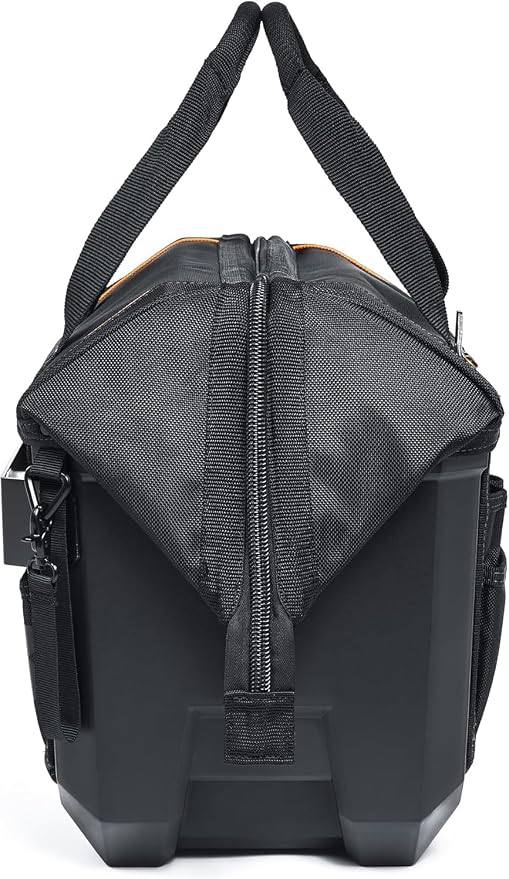 ToughBuilt ClipTech Series – 16" Massive Mouth Tool Bag, Heavy-Duty Wide-Mouth Storage Bag Rigid Frame 1680D Ballistic Fabric, Reinforced Handles Waterproof Base (TBL-CT-62-16A)