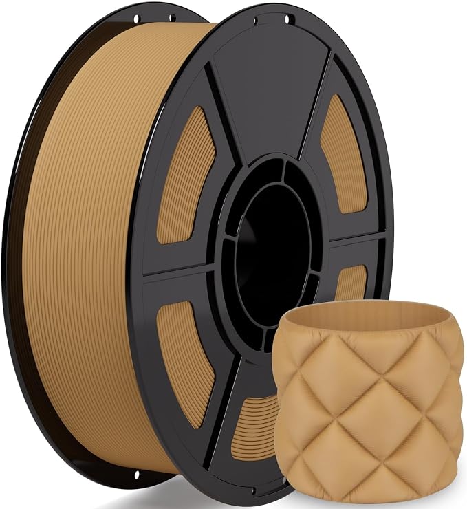 iSANMATE Matte PLA Filament 1.75mm Latte Brown PLA 30-300mm/s 3D Printer Filament 1kg (2.2lbs) for Bambu Lab 3D Printers,AMS,AMSLite