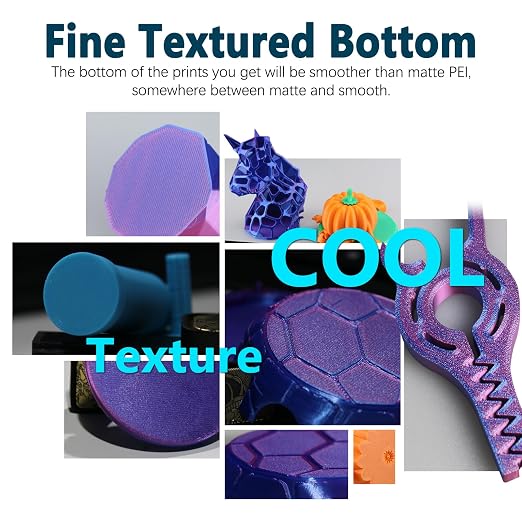 for bambulab H2D/H2S printplate, Cold Plate OMG Plate 350 x 320 mm Supertack Build Plate PEI Cool Plate Dual Head Printing 3D Printer H2D ACE Pro Printing Platform