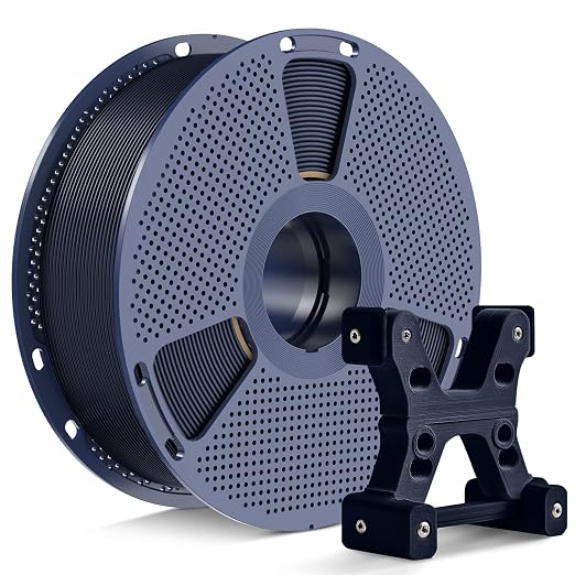 PETG Filament 1.75mm Dark Blue Color, Ultra Tough, Heat Optimized, Odorless, 1kg(2.2lbs) SUNLU PETG 3D Printer Filament, Dimensional Accuracy +/- 0.02mm, Midnight