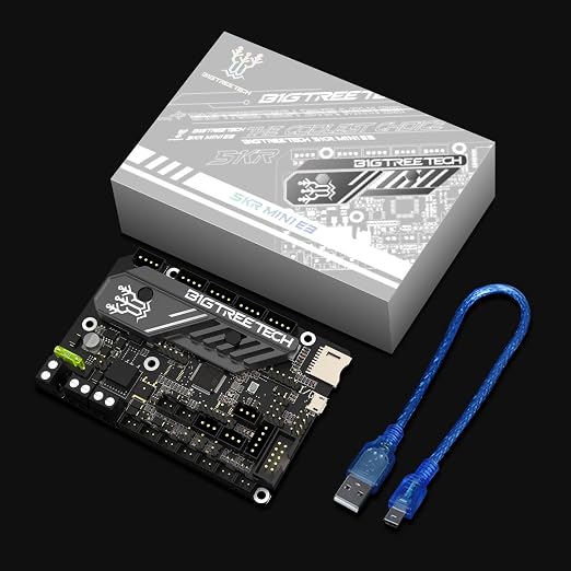 BIGTREETECH SKR Mini E3 V3.0 Control Board with TMC2209 UART Stepper Driver New Upgrade 32Bit 3D Printer Silent Board for Ender-3, Ender3 Pro, Ender-3 V2 3D Printer