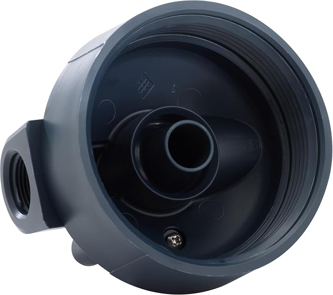 Pentair Pentek Dura-Series Standard Water Filter Housing, 3/4" NPT #20 Opaque Sump with Mounting Cap, 20-Inch, Slate/Slate