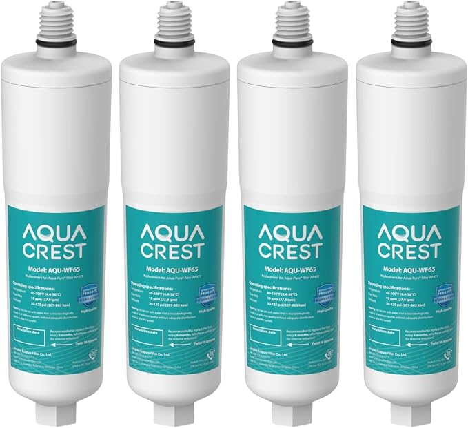 AQUACREST AP431 AP430SS Scale Inhibitor Cartridge 4-Pack, Bundle