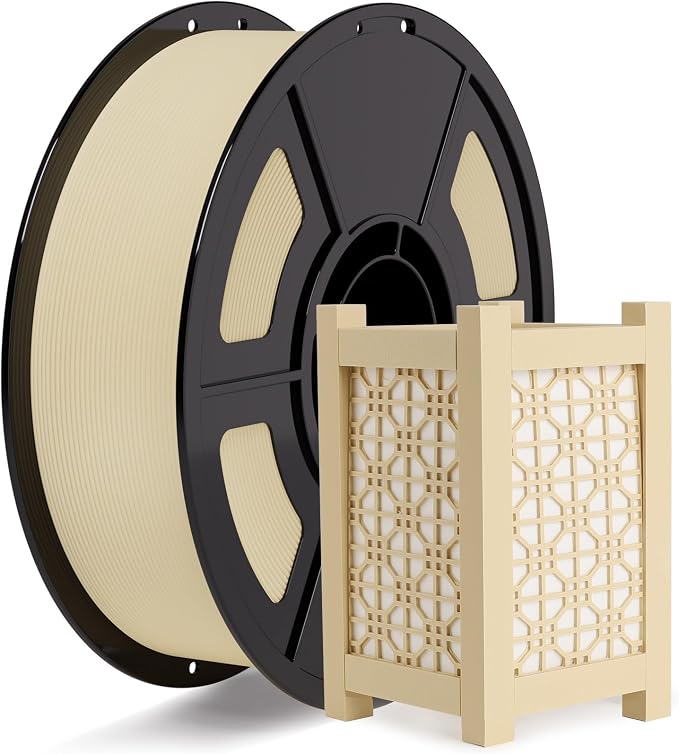 iSANMATE Matte PLA Beige PLA 3D Printing Filament Tan Skin 1.75mm 30-300mm/s 1kg (2.2lbs) for Bambu Lab 3D Printers,AMS,AMSLite