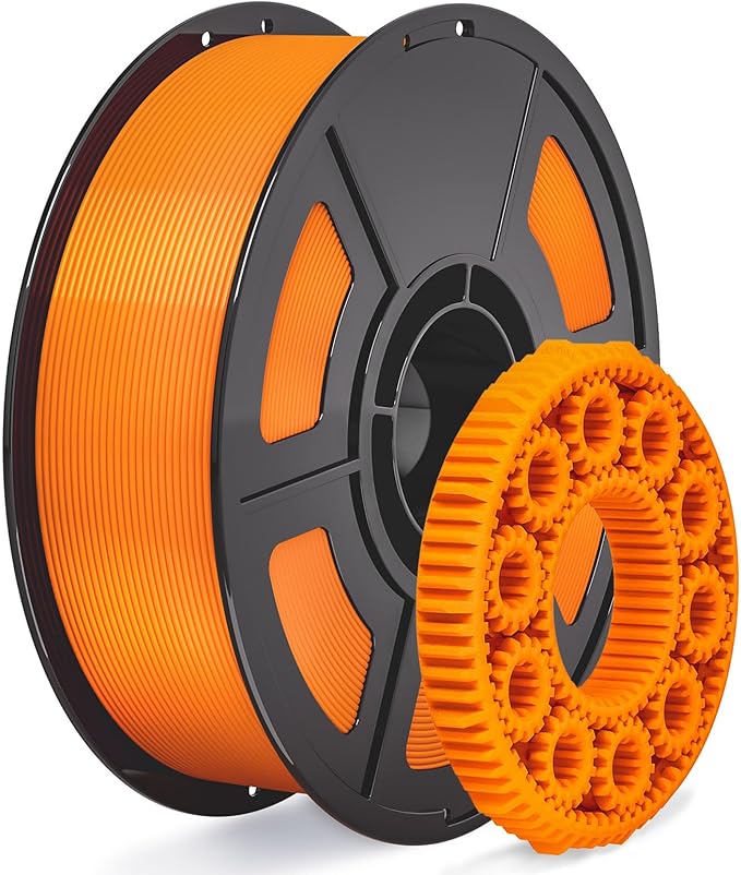 iSANMATE Orange PETG HF Filament 1.75mm 50-400mm/s Rapid PETG High Speed PETG 3D Printer Filament 1KG High Precision,Strong Toughness,for Bambu Lab 3D Printers,AMS,AMSLite