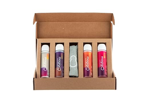 Magigoo - MKit2018 3D Printer Adhesive Pro Kit w/Cleaning Cloth for Nylon, PP, PC, ABS, PLA - Works on Flex Plates, Glass, PEI, Buildtak, Kapton & More - Easy Apply, Release, and Clean (4-Pack, 50mL)