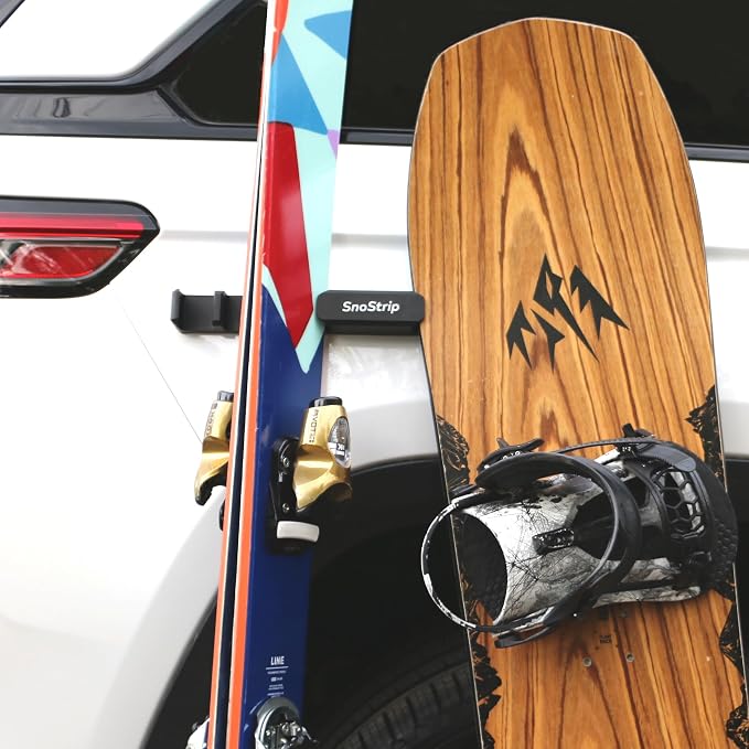 by RigStrips | The Original Protective Magnetic Ski & Snowboard Holder for the Side of Your Vehicle for Paint and Gear Protection