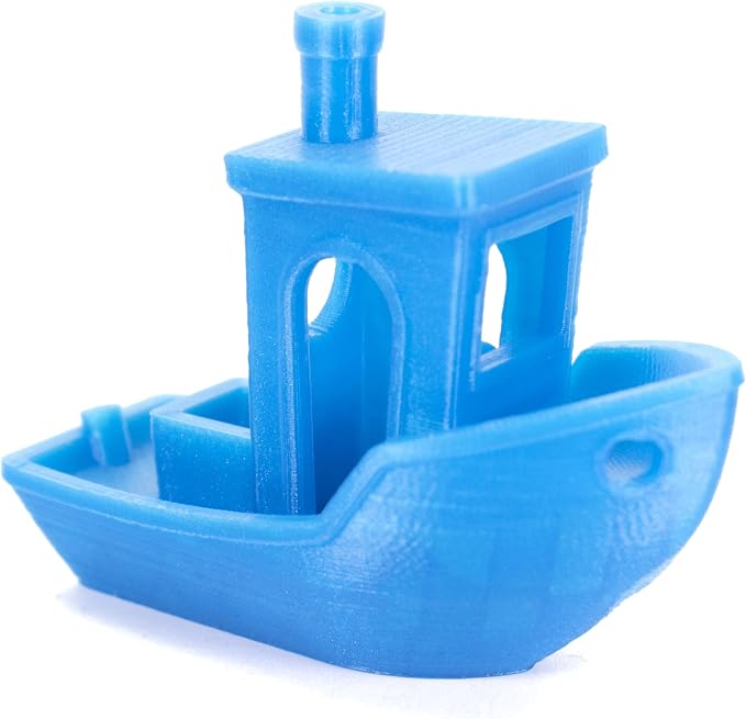 Prusament Premium PLA Azure Blue 1.75mm 2kg 3D Printer Filament | PLA filament with ±0.02 mm precision, low warping, and reliable, tangle-free printing for beginners and professionals.