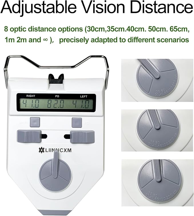 Digital Pupilometer PD Meter LCD Display Optical Interpupillary Distance Ophthalmic Measuring Tool