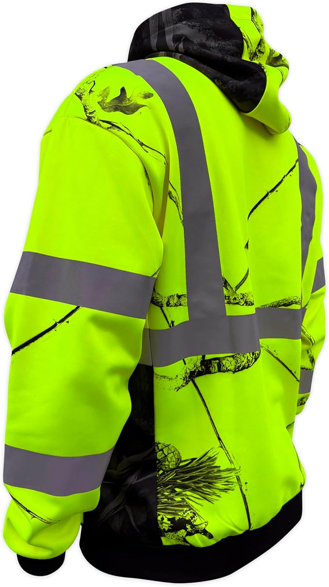 SafetyShirtz SS360 ANSI Class 3 Type R Graphic Hoodie