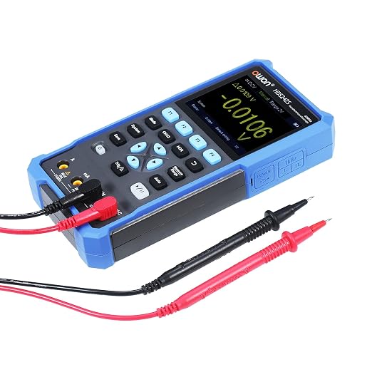 OWON HDS242S 3 in1 Handheld Digital Oscilloscope Waveform Generator Multimeter 2CH USB Type C 40MHz 3.5 LCD Test Meter