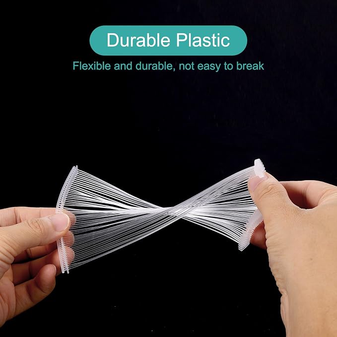 uxcell 150mm Tag Pins Standard Tagging Barbs Clothes Fasteners Tag Attachments for Clothes 5,000pcs, Clear