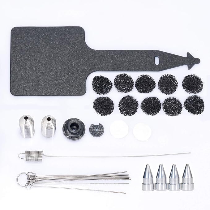 YIHUA 948 Professional Desoldering Station bundle with the YIHUA #948A Replacement Soldering Iron Handpiece/Handle, and Accessories (28 Items)