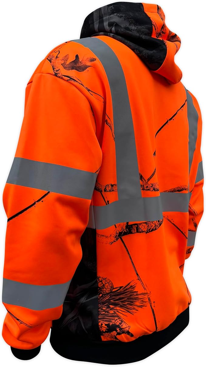 SafetyShirtz SS360 ANSI Class 3 Type R Graphic Hoodie