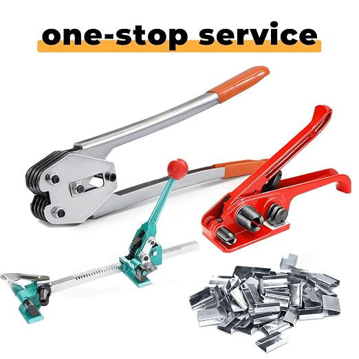 Strapping Sealer/Crimper for 1/2" Polypropylene (PP) Strapping Band Manual Banding Tool with 15” Extended