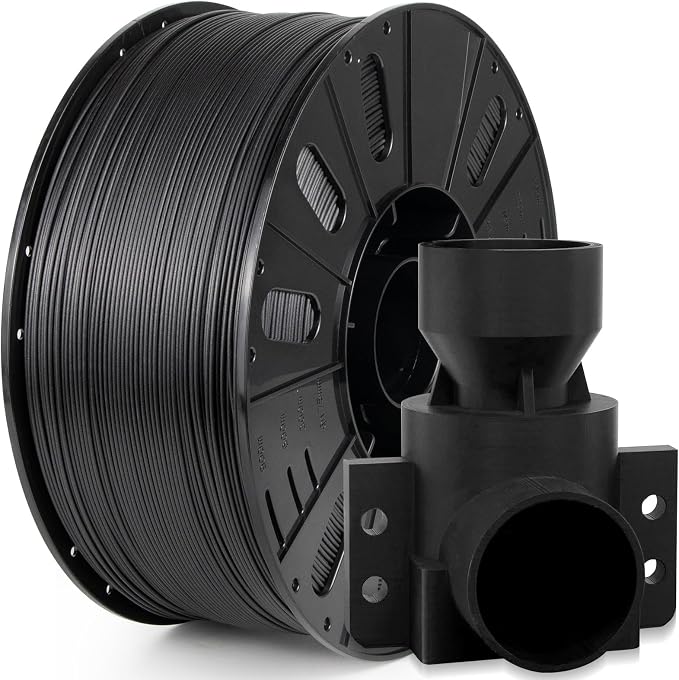 IEMAI Carbon Fiber ABS Filament 1.75mm Matte Black 1KG, Enhanced Stiffness ABS-CF 3D Printer Filament, Heat & Chemical Resistant, High Dimensional Stability & Low Warpage