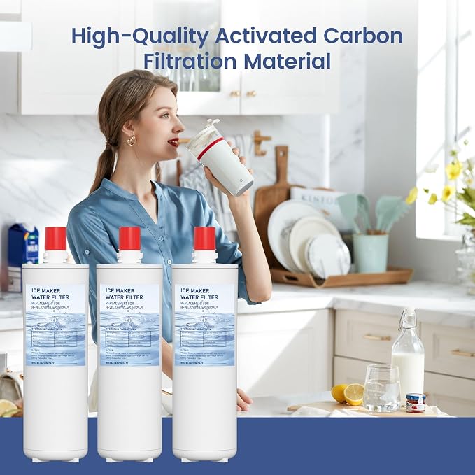 HF20-S HF20-MS HF25-S Water Filter Replacement Compatible with 3M High Flow Series Cartridge HF20-S, 5615103/HF20-MS, 5615109/HF25-S,5615203, Water Filtration System 3 Pack