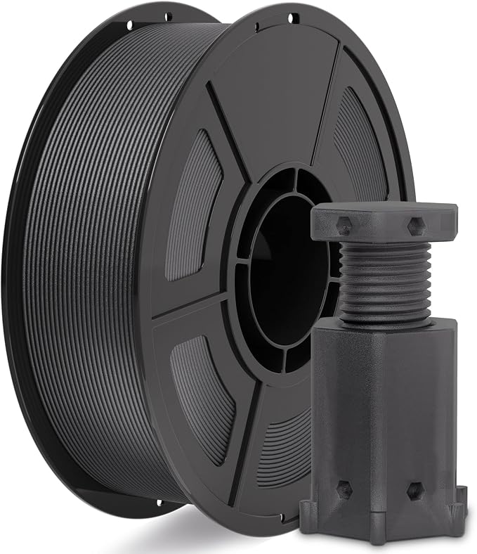 IEMAI PA12 Carbon Fiber Nylon Filament 1.75mm Matte Black 1KG, Low Moisture PA12-CF 3D Printer Filament with High Tough & Strength, Chemical Resistant, Dimensional Stability