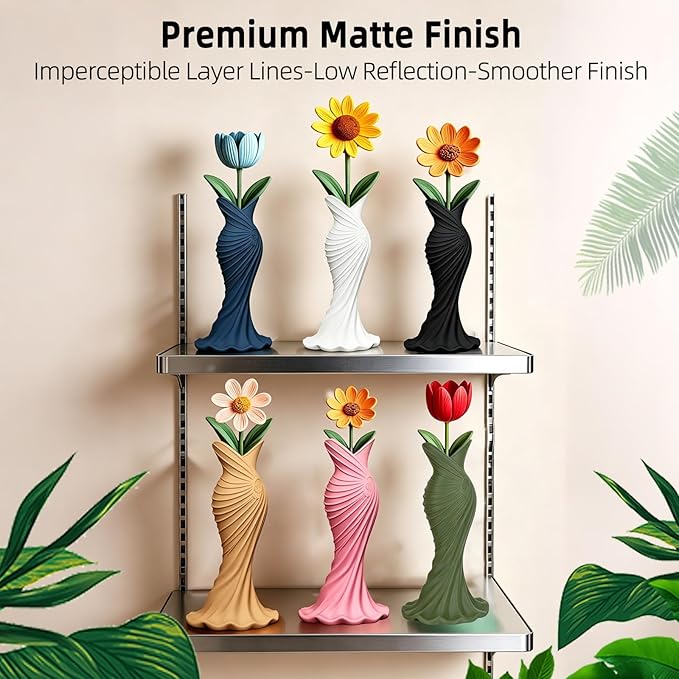 IEMAI Matte PETG Filament 1.75mm Navy Blue 1kg, Smooth Matte Finish 3D Printer Filament with Minimal Layer Lines & Low Warping, +/-0.02mm Dimensional Accuracy