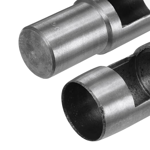 HARFINGTON Hollow Punch for Leather 36mm Round Hole Punch Tool for Belt Puncher Carbon Steel Single Punch for Watch Belts Cut Leather Craft Rubber Paper Fabric Plastic Soft Material