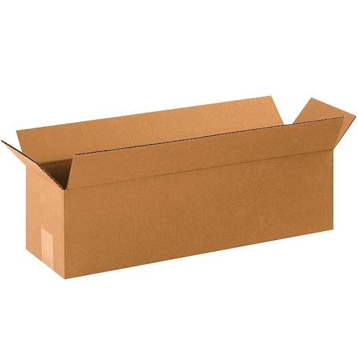Box USA Shipping Boxes 22"L x 6"W x 6"H 25-Pack Long Corrugated Boxes for Moving, Shipping, Mailing, Packing, Packaging and Storage